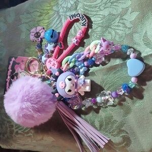 Kuromi's Dandy Dangler/Keychain